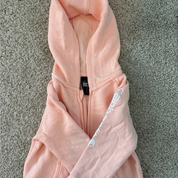 Carhartt Peach Kids One Piece Footie - Picture 2 of 3